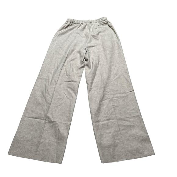 ANTONELLI FIRENZE Cream Tan Pull On Cropped Pants Women's Size 38 US 2 Career - Picture 7 of 10